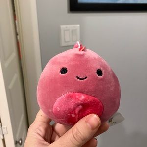 Poleena dinosaur Squishmallows clip on